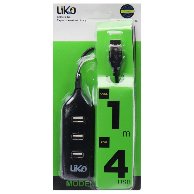 هاب ۴ پورت USB 2.0 لیکو مدل MR-134